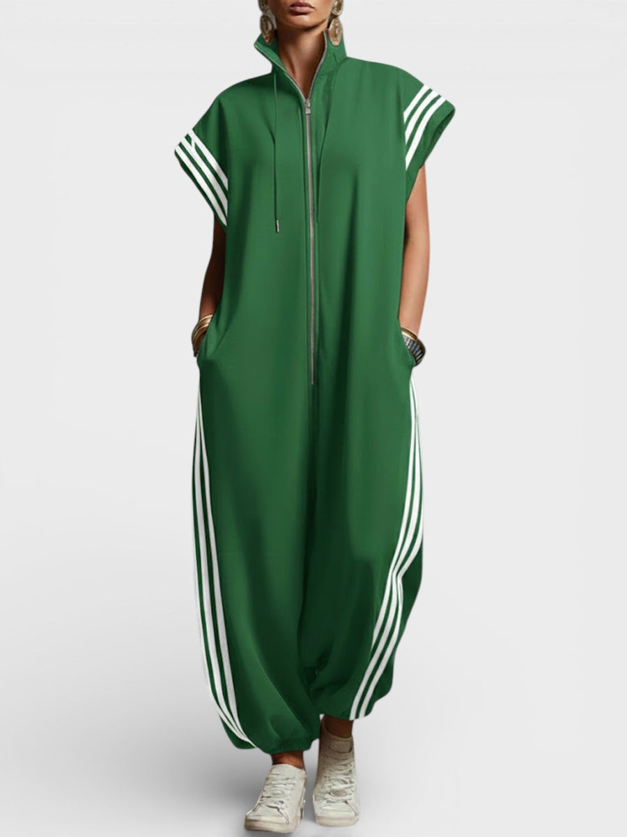 Agnieszka – Jumpsuit met hoge kraag