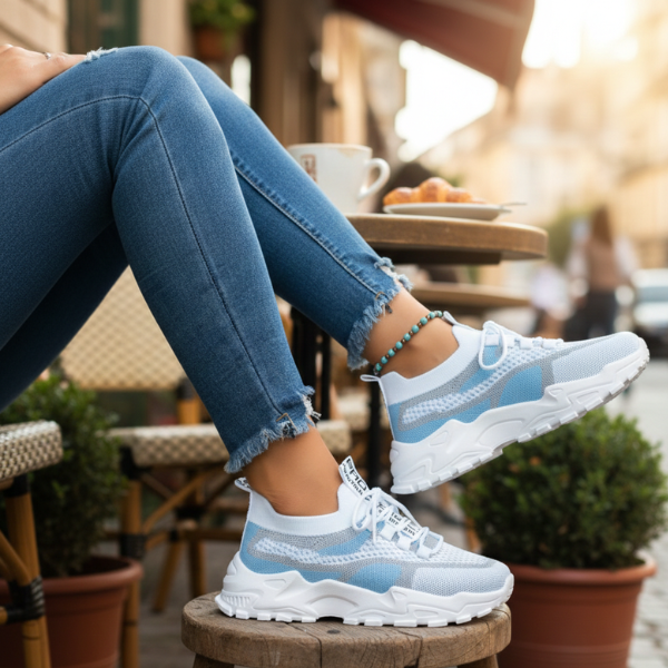 Karina – Lekkie sneakersy o wygodnym kroju na co dzień