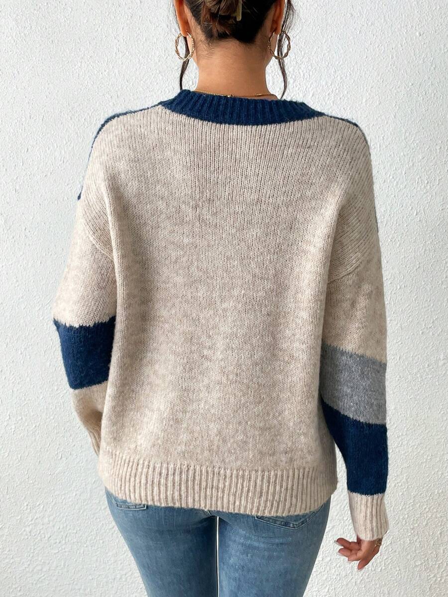 Julia – Trui met geometrisch patroon