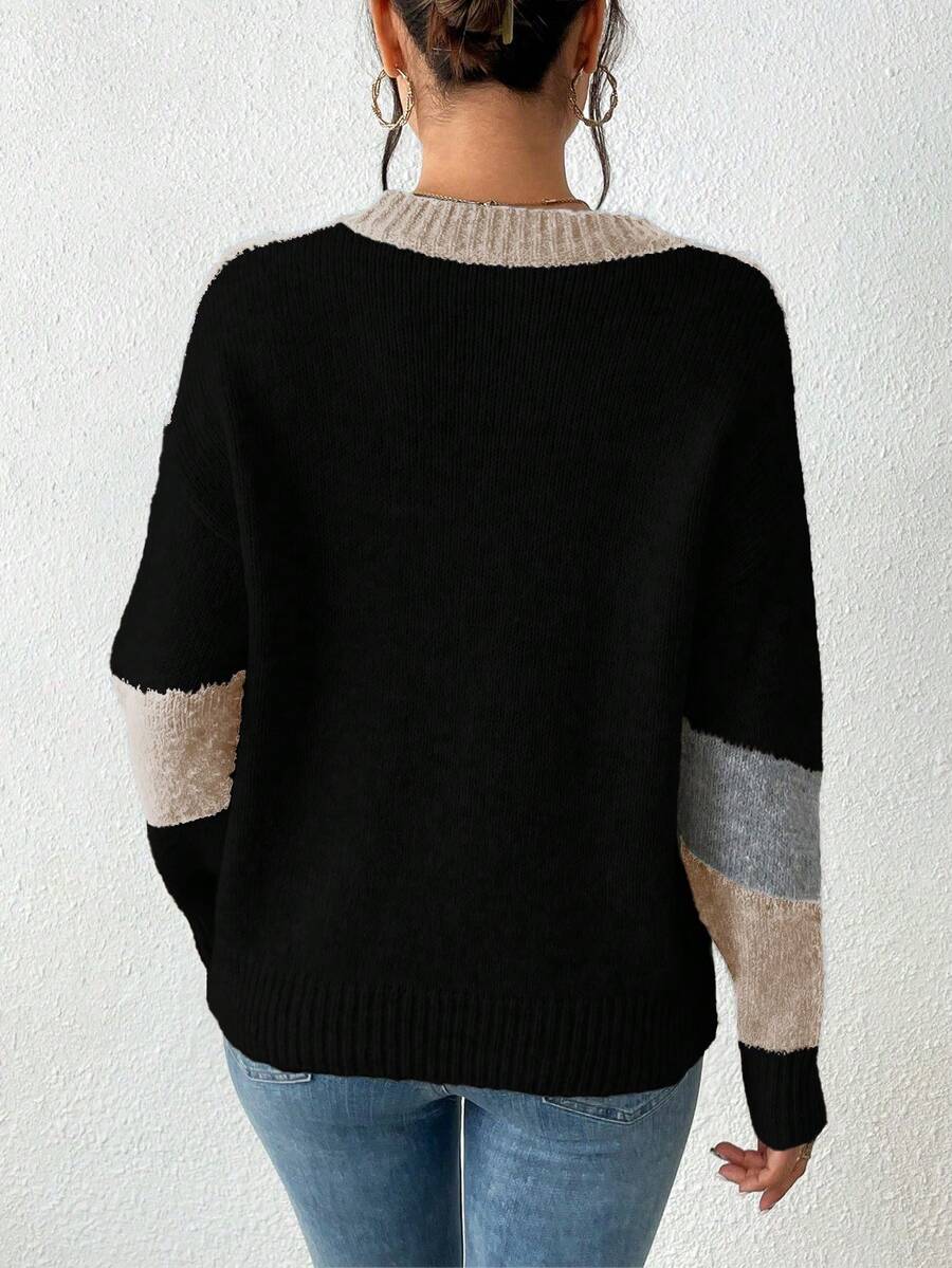 Julia – Trui met geometrisch patroon