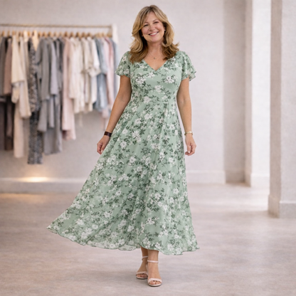 Mariola – sukienka z subtelnym detalem