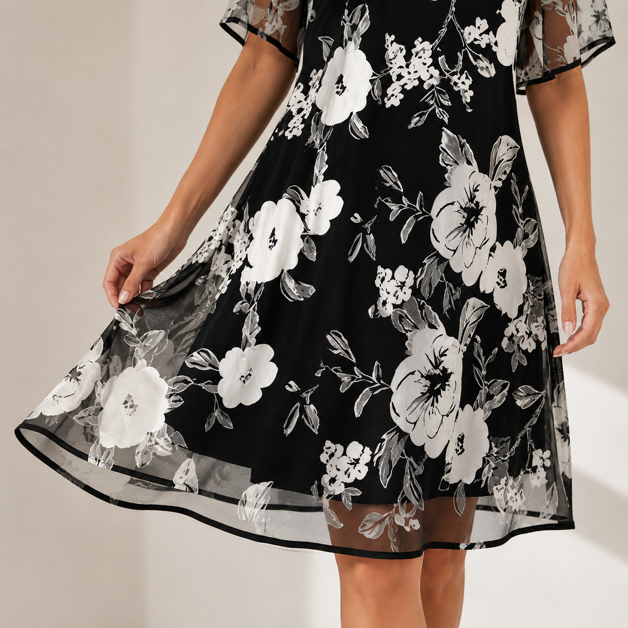 Adrianna – Jurk met bloemenprint