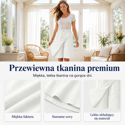 Nina – Skort met asymmetrische voorkant