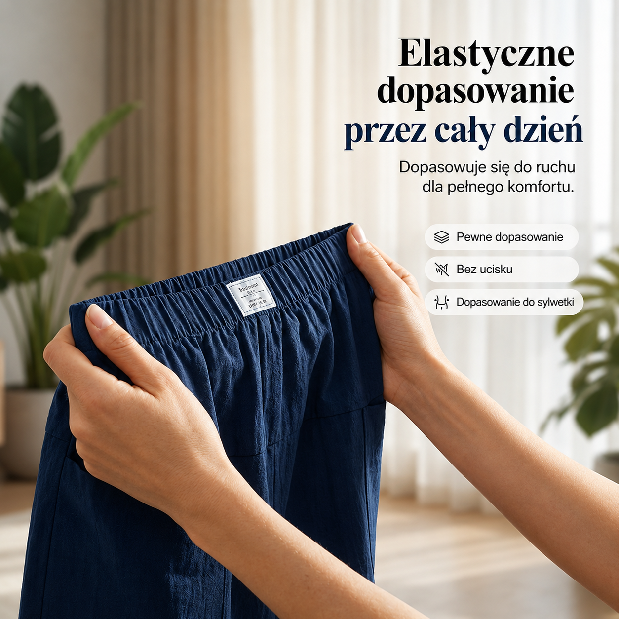 Nina – Skort met asymmetrische voorkant