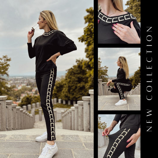Klaudia – Sportief-casual tweedelige set