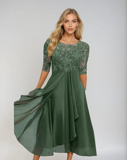 Elżbieta – Elegancka sukienka koronkowa