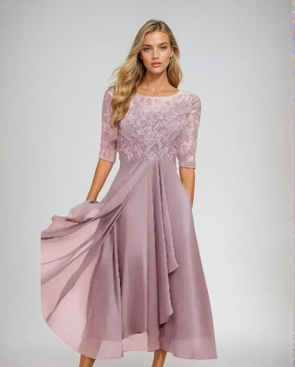 Elżbieta – Elegancka sukienka koronkowa
