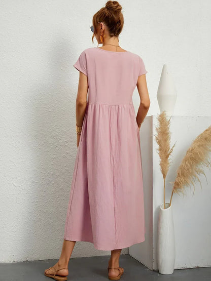 Zofia – Elegancka sukienka o prostym kroju