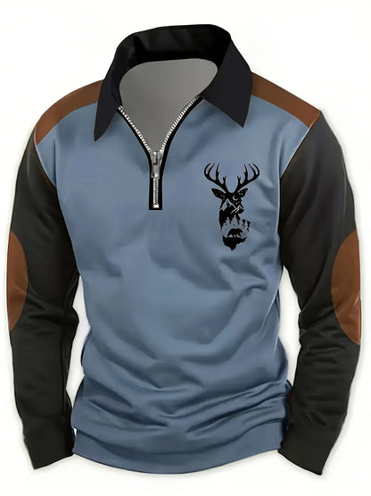 Damian – męski stylowy sweter jesienny