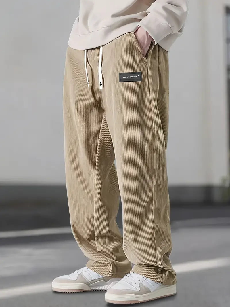 Łukasz – męskie spodnie corduroy ComfortFit