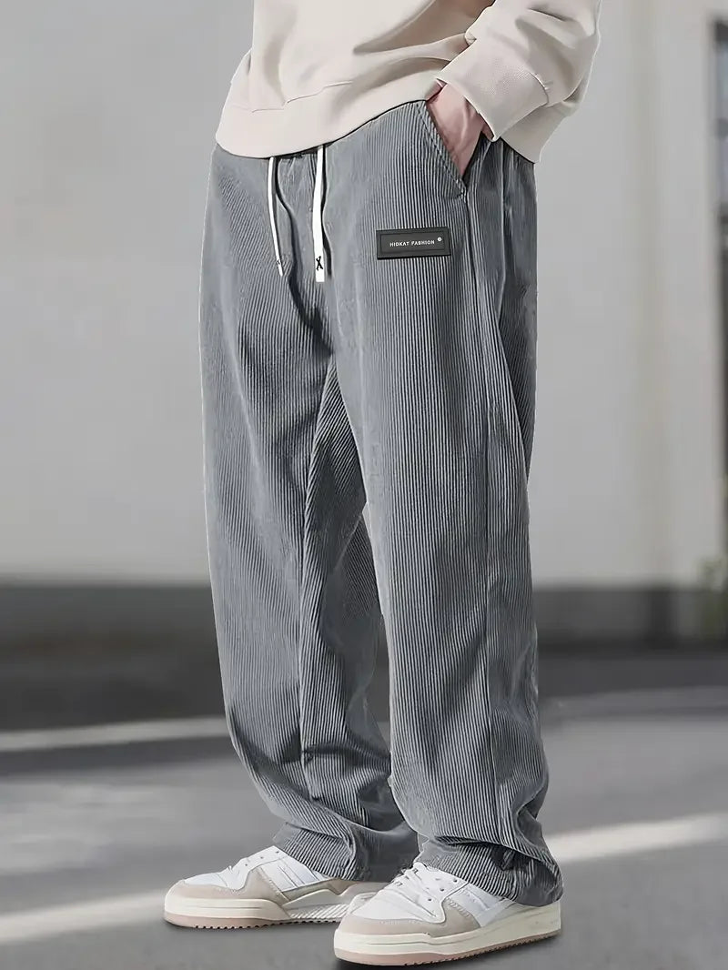 Łukasz – męskie spodnie corduroy ComfortFit