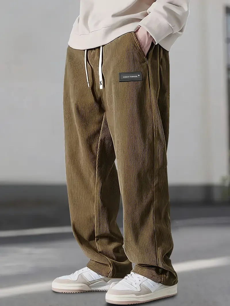 Łukasz – męskie spodnie corduroy ComfortFit
