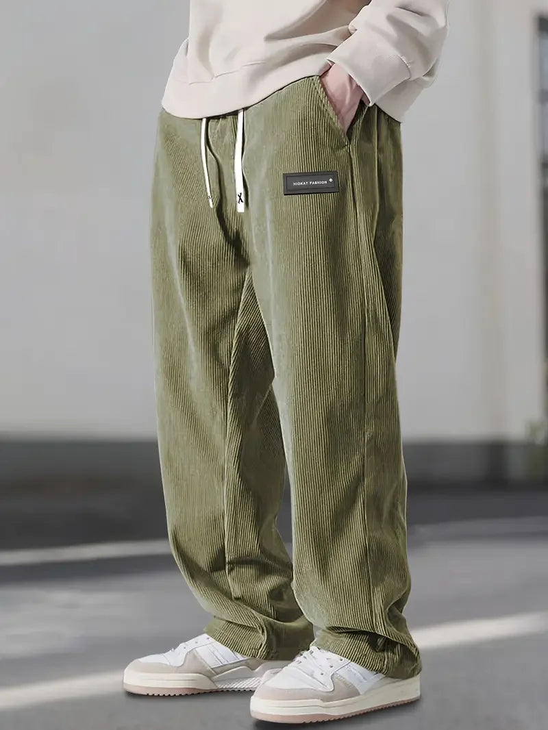 Łukasz – męskie spodnie corduroy ComfortFit