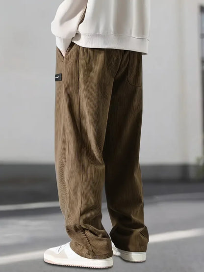 Łukasz – męskie spodnie corduroy ComfortFit
