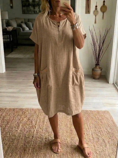 Gosia – sukienka z suwakiem