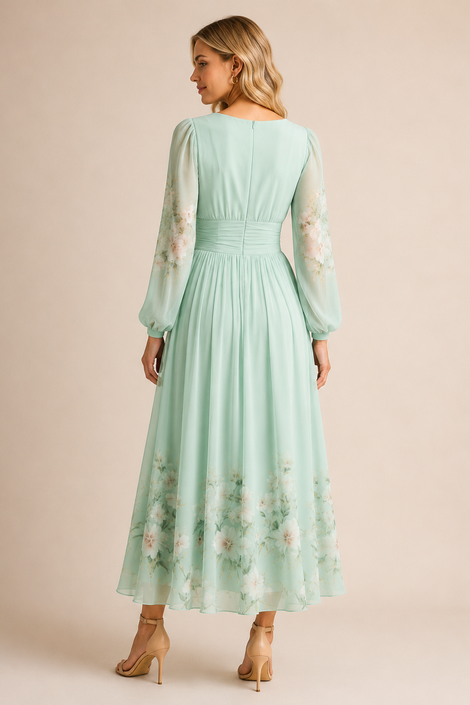 Gabriela – Maxi-jurk met bloemenprint