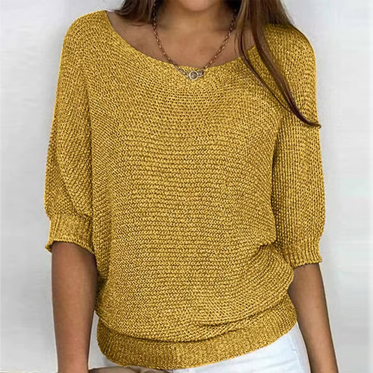 Amelia – Lichte zomertrui met elegante afwerking