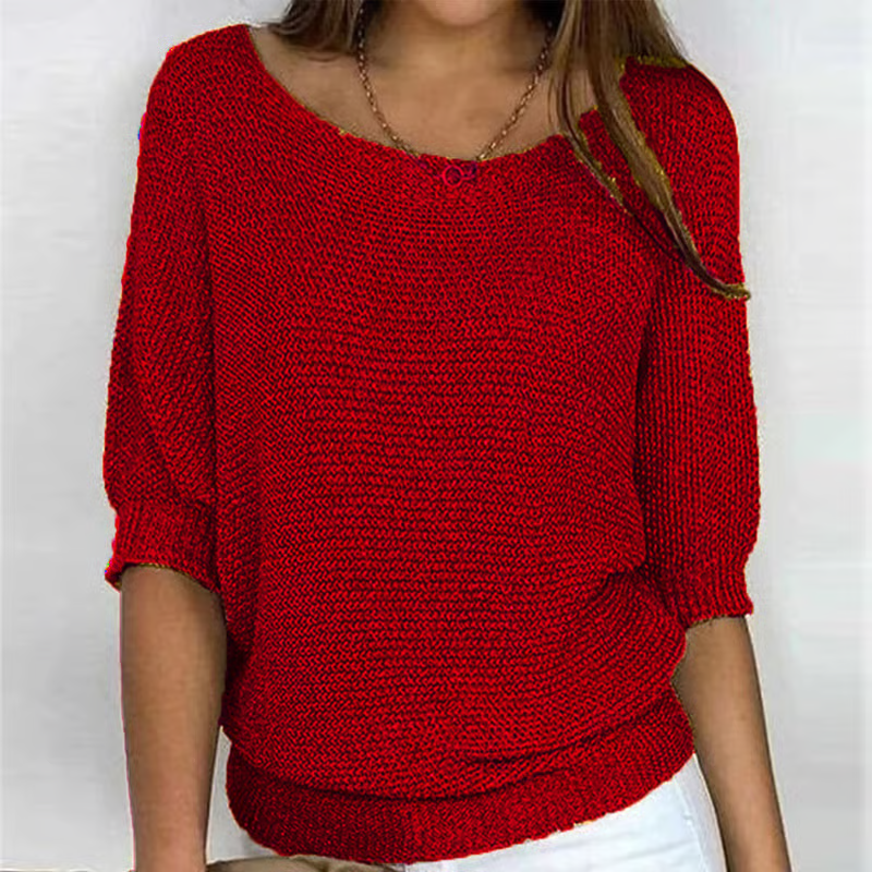 Amelia – Lichte zomertrui met elegante afwerking