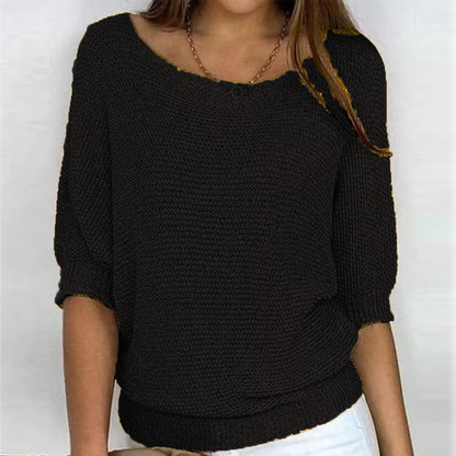 Amelia – Lichte zomertrui met elegante afwerking