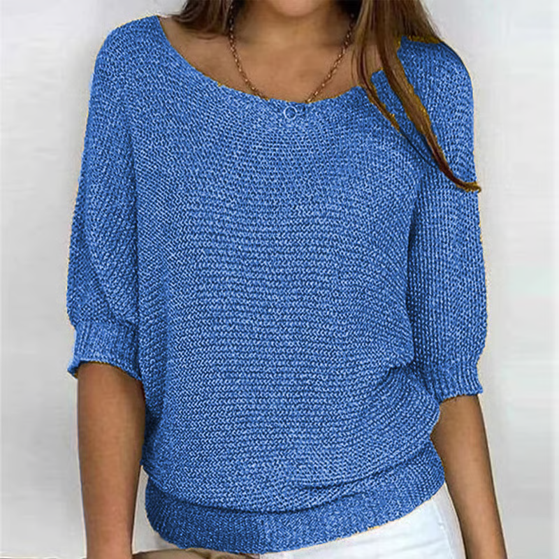 Amelia – Lichte zomertrui met elegante afwerking