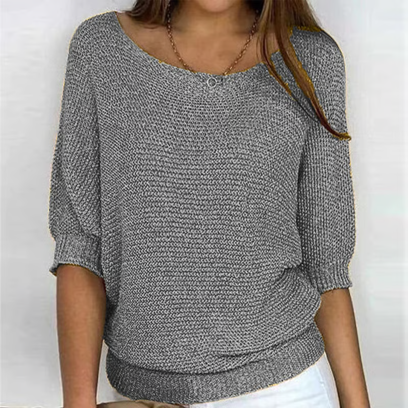 Amelia – Lichte zomertrui met elegante afwerking