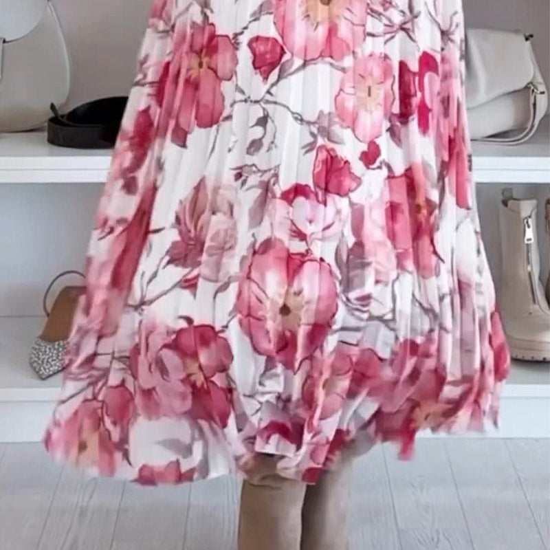 Olga – Bluzka off-shoulder w kwiaty